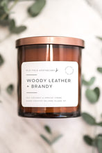Load image into Gallery viewer, Woody Leather + Brandy
